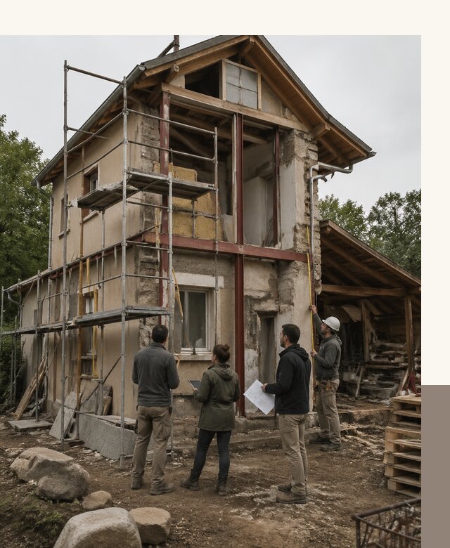 Реконструкция загородного дома под ключ в Смоленске от бюро